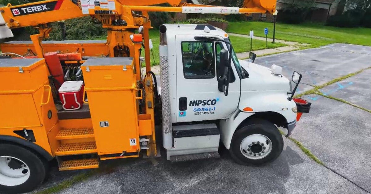 People in Munster and Highland, Indiana, could be without power another week after damaging storms
