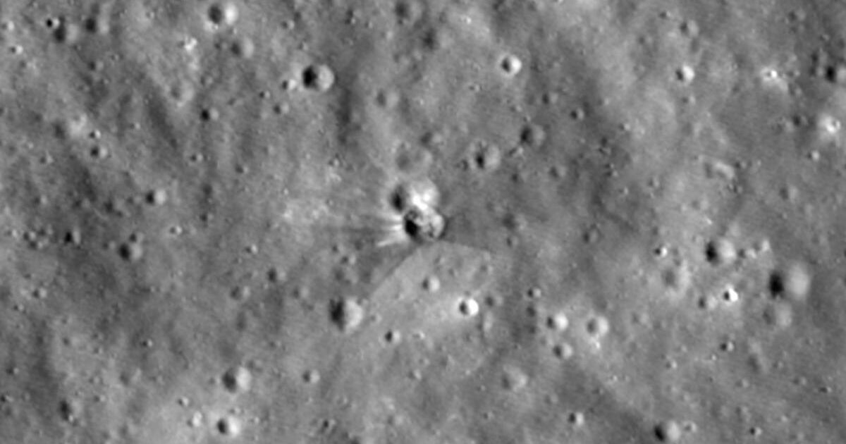 NASA images show 60-foot-wide crater on moon after SpaceX rocket booster crash