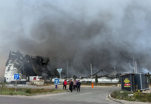 Ukraine launches over 600 drones at Moscow in one of the largest assaults since the conflict began; Russia claims 180 shot down.