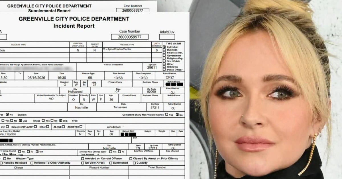 Hayden Panettiere was with on-and-off boyfriend when she died, police say