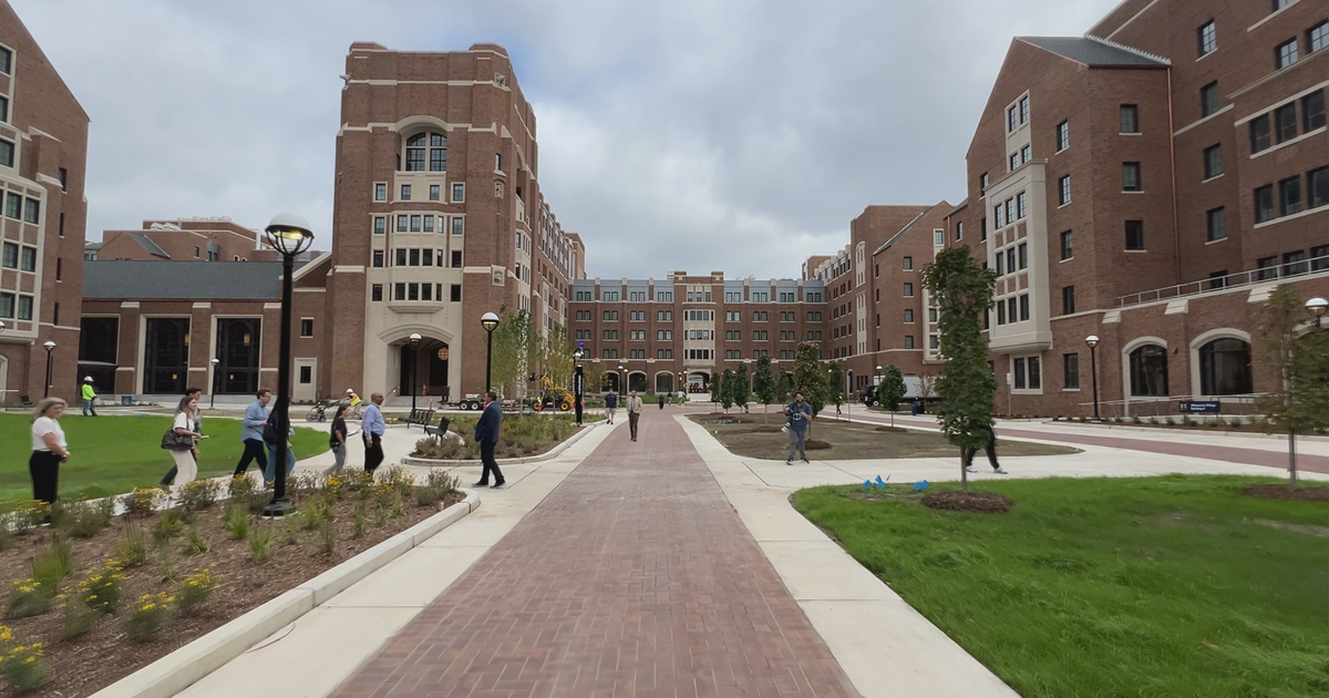 University of Michigan unveils new $649M, 5-building dorm complex, Wolverine Village
