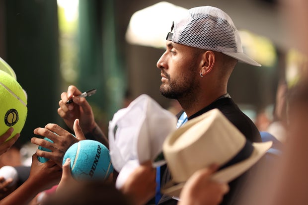 Australian tennis player Nick Kyrgios suspended after positive cocaine test