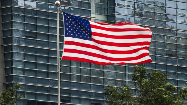U.S. Flag Flies at U.S. Consulate General Guangzhou 