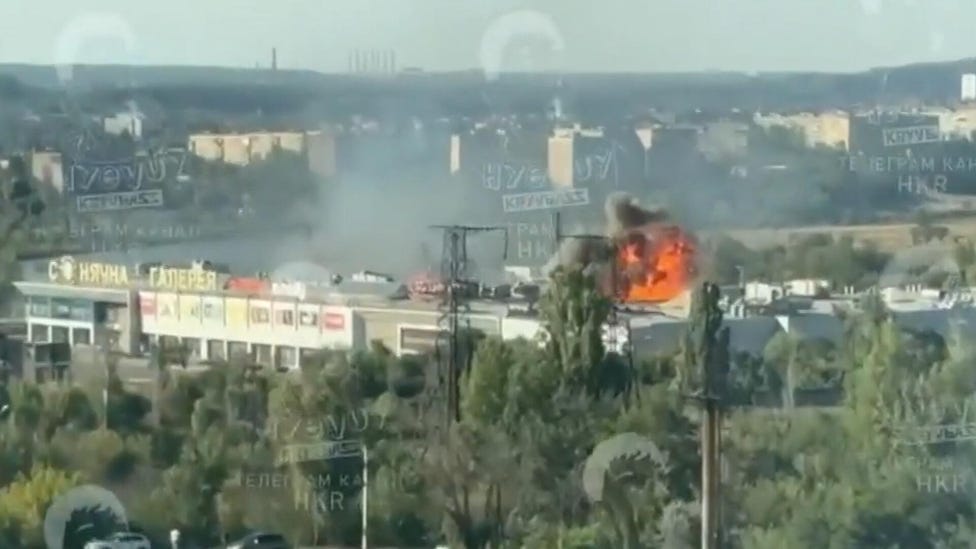 Russia attacks Ukrainian shopping mall, killing more than a dozen