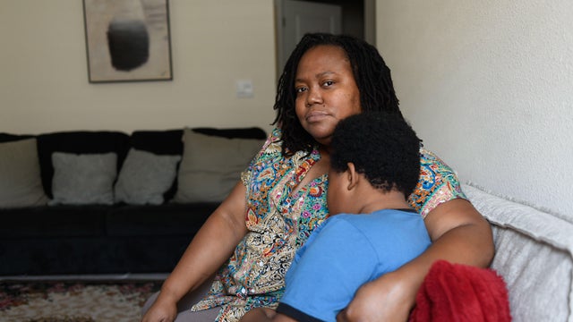 Josette Smith and her son, Ethan 