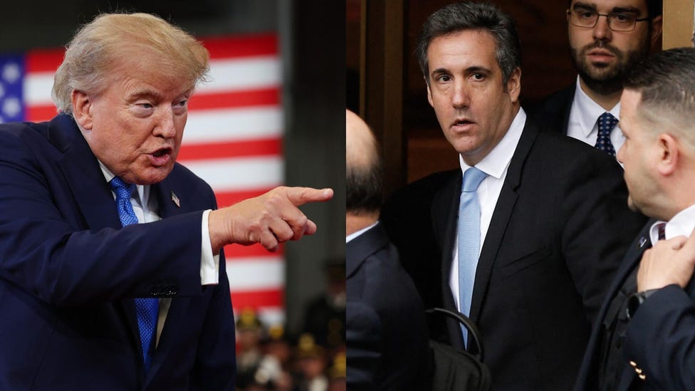 Listen: Trump joins Michael Cohen's podcast after public feud