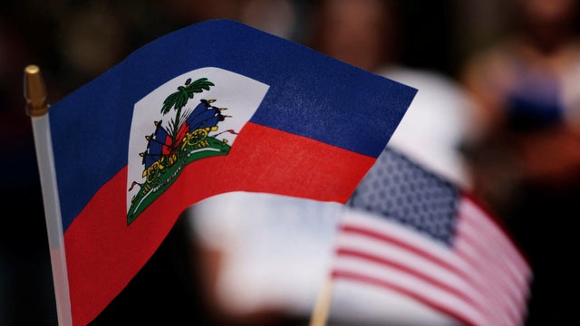 Rally for TPS protections for Haitian migrants in Boston 