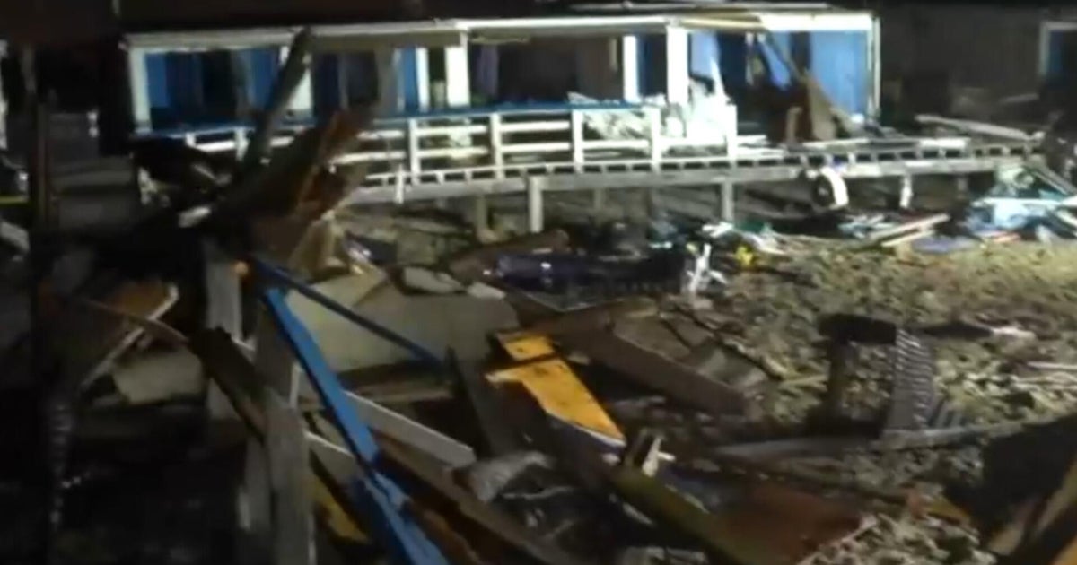 Tornado rips across beach outside of New York City