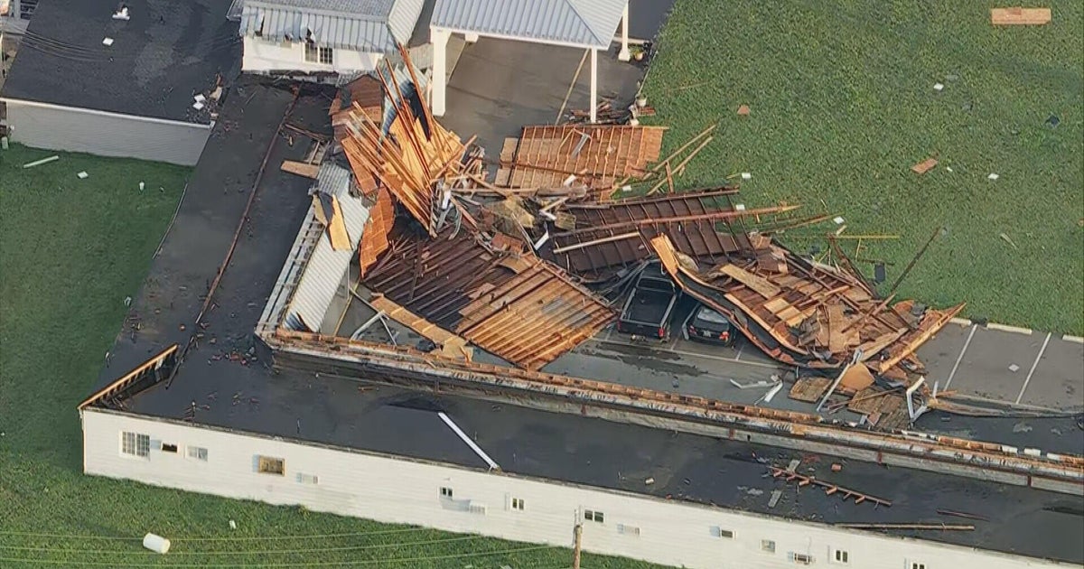 Tornado and powerful storm rip through Dover, Delaware, prompting state ...