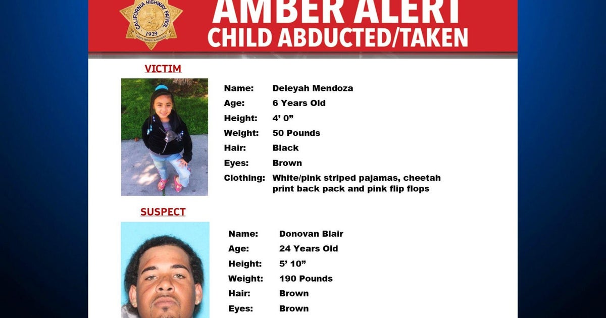 CHP issues Amber Alert for girl taken in Newark believed to be in imminent danger