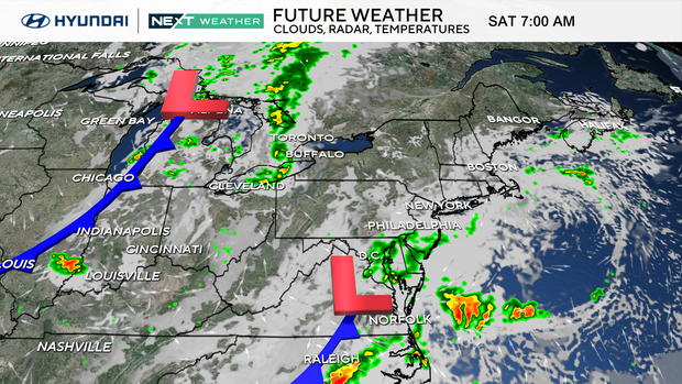 NEXT big weather change