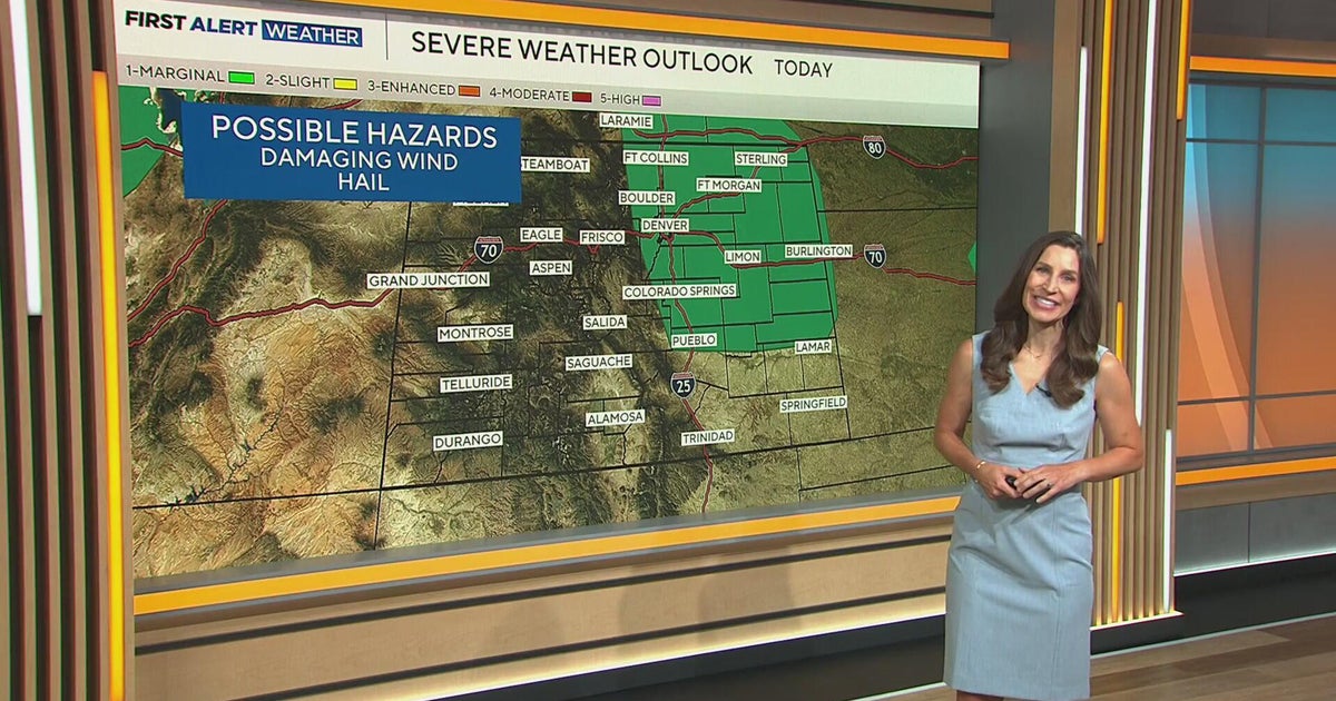 Colorado heat eases as showers and thunderstorms return, severe weather possible this weekend