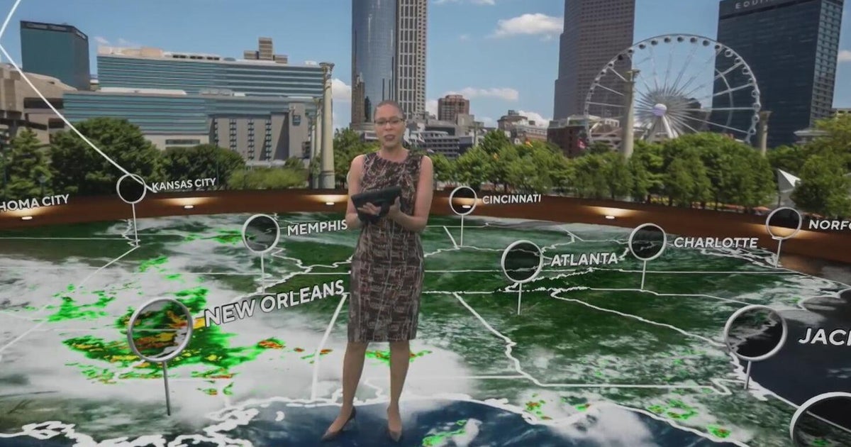 Georgia enjoying dry start to the week, but rainfall is on the way