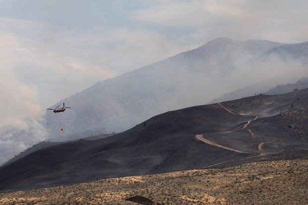 Hawk Fire Forces Thousands To Evacuate In Northern Nevada 