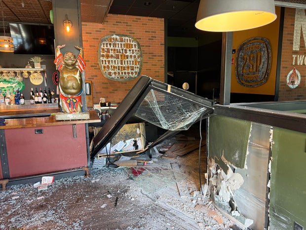 Man arrested after crashing car into Newark, Delaware, pub while driving drunk, police say 