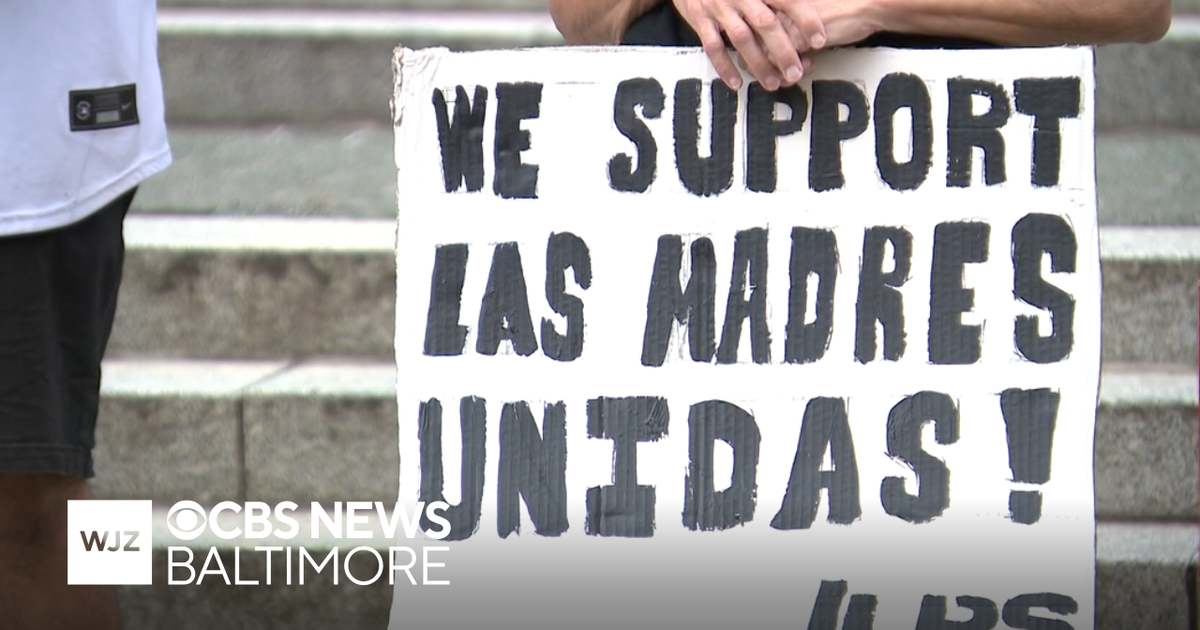 Group of mothers detained by ICE present letters demanding ankle monitors be removed