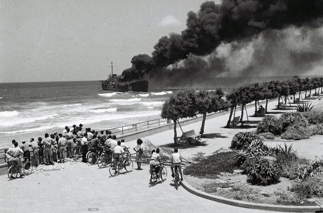Gun-running ship sunk by Israeli military in 1948 located intact 1,650 ...