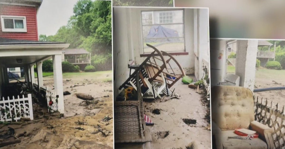 Repeated flooding forces family to abandon home's first floor: 