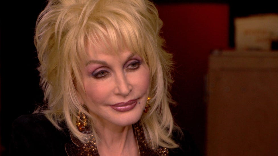 Dolly Parton said "the town tramp" inspired her iconic look | 60 Minutes Archive