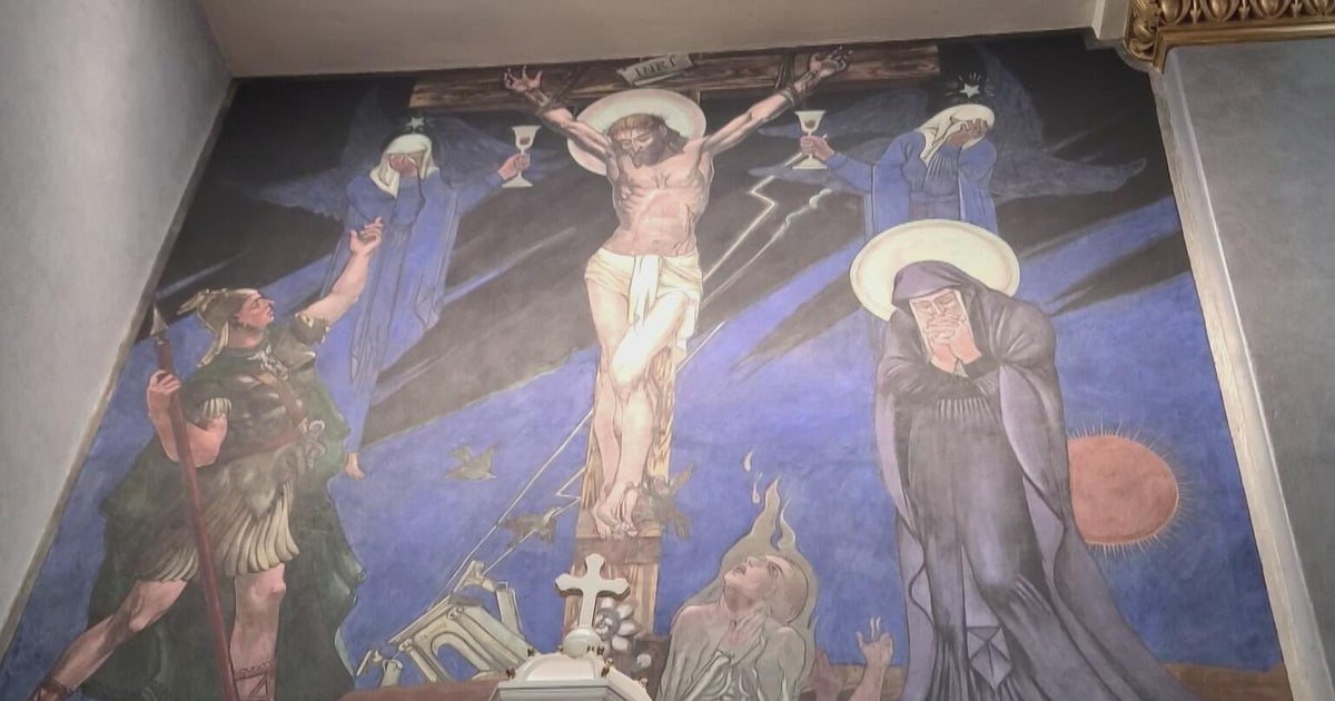 St. Nicholas in Millvale undergoing mural restoration efforts