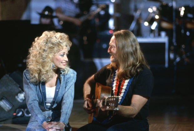 Dolly Parton and Willie Nelson 