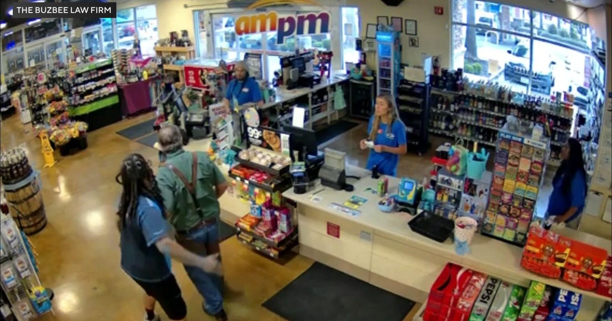 Amazon driver strikes 71-year-old man in California gas station in newly released video