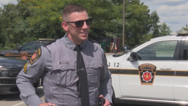 Pennsylvania State Police trooper running marathon in full uniform to honor fallen trooper