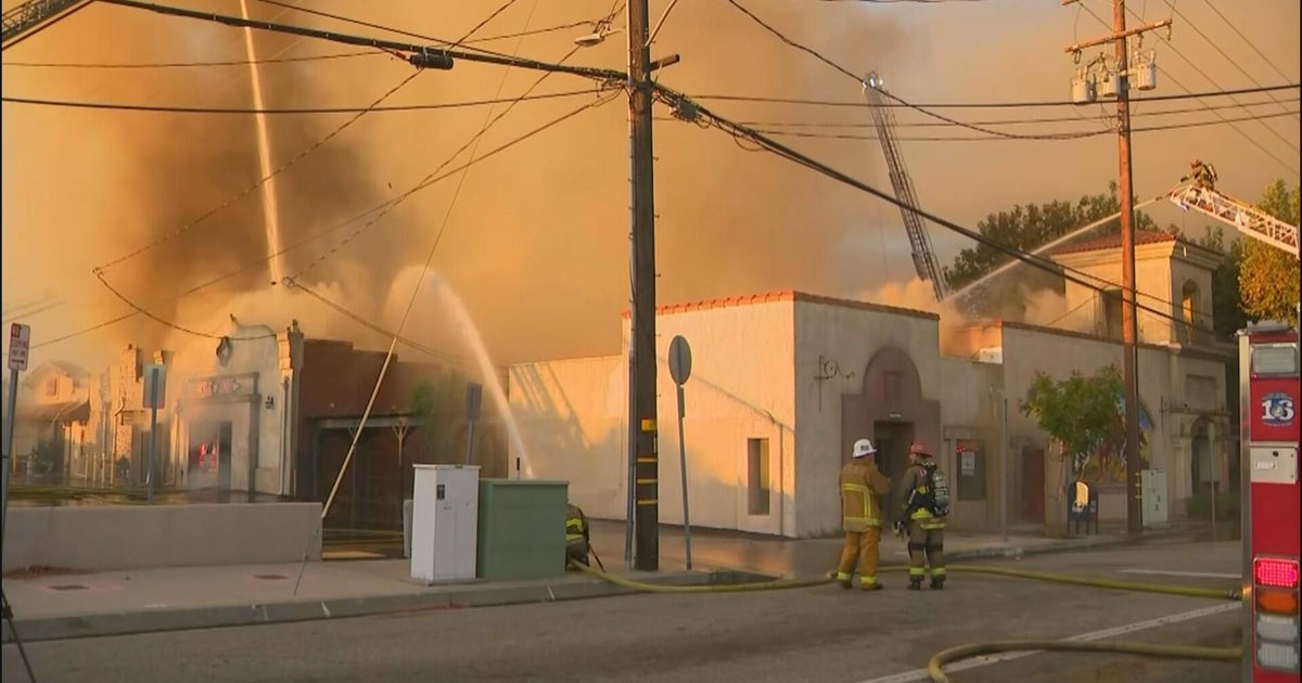 4 people arrested for $13 million arson along Santa Clarita's Main Street