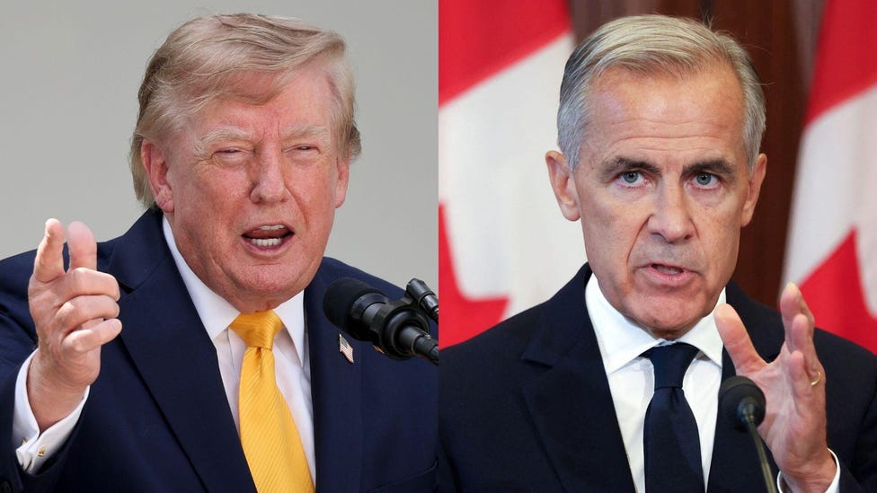Trump calls Canada "one of the worst countries" to work with after Ottawa lays on tariffs