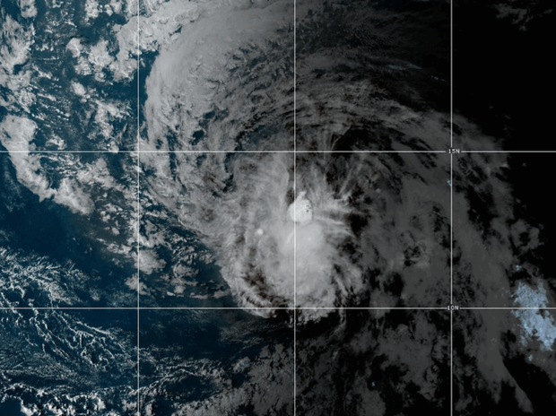 Tropical Storm Dolly forms in the Atlantic Ocean 