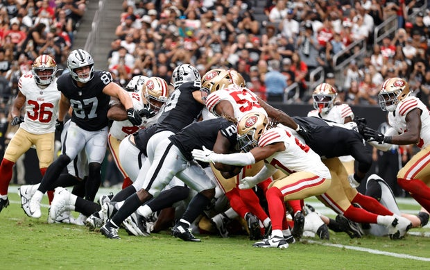 San Francisco 49ers v Las Vegas Raiders - NFL Preseason 2025 