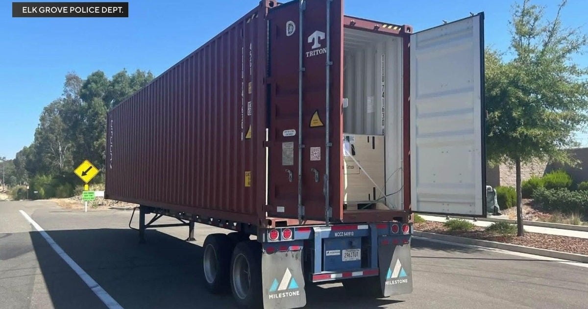 Elk Grove police recover semi-truck trailer containing $170,000 in Tesla materials