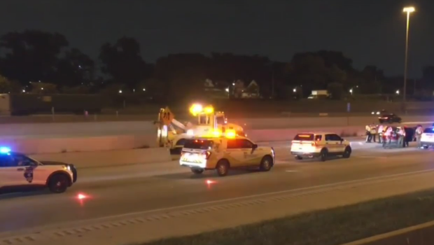 Person hit by car on Dan Ryan Expressway in Fuller Park