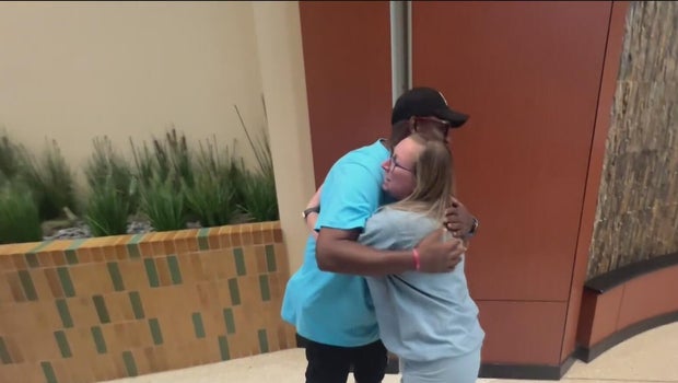 Canton man reunites with Trinity Health nurse who saved his life