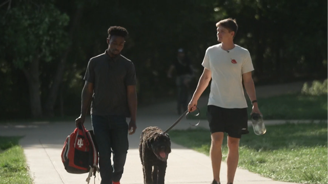 How a chance encounter gave a struggling ex-football star a new lease on life 
