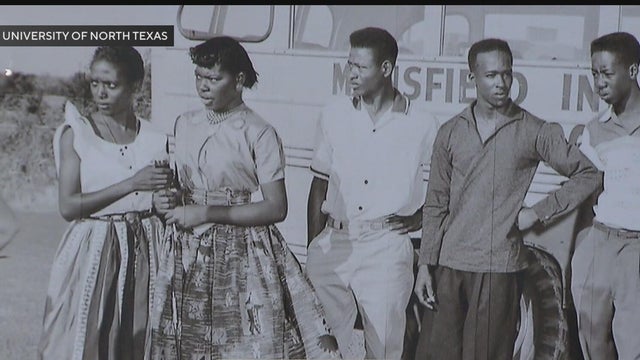 Mansfield attempt to desegregate, Aug. 30, 1956 
