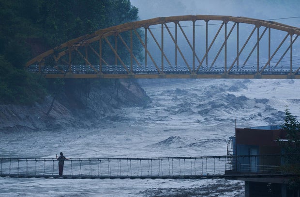 APTOPIX Nepal Flash Floods 