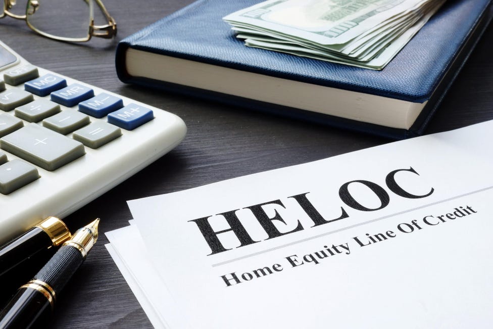 How much will a $100,000 HELOC cost monthly if opened this September?