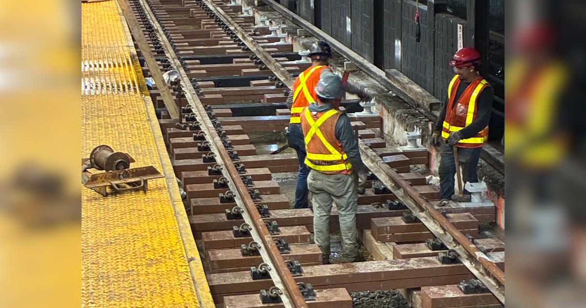 NYC subway lines A, B, C, D facing disruptions due to cracks found under track, MTA says
