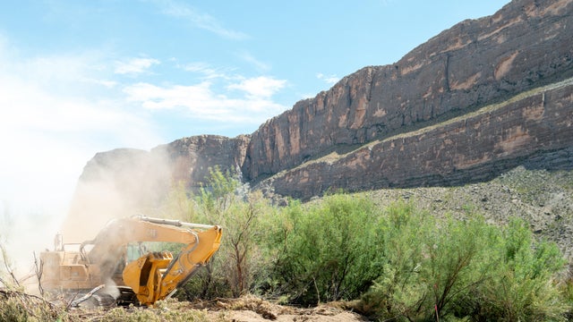 Controversial Construction Within Big Bend National Park Begins On Border Wall 
