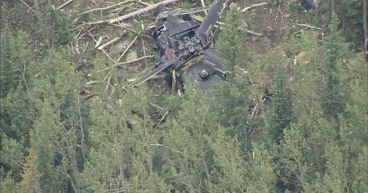U.S. Army to remove Black Hawk helicopter that crashed in Gilpin County
