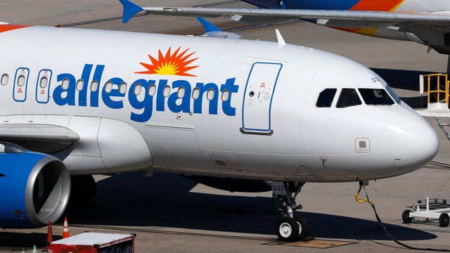 Allegiant Air At Harry Reid International Airport In Las Vegas 