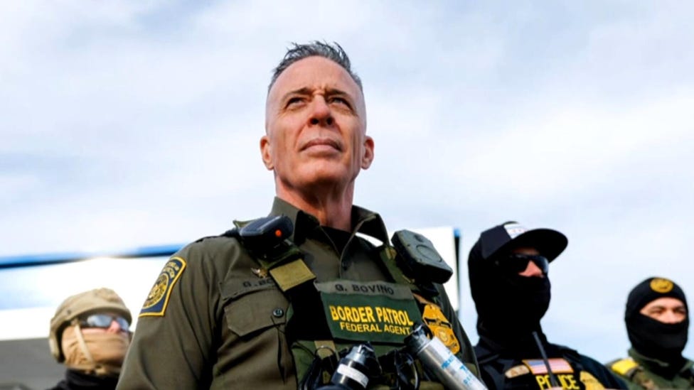 Former Border Patrol Commander Gregory Bovino was under investigation when he retired, records show