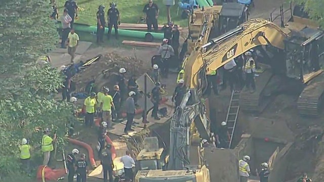50-year-old man rescued after trench collapse in Oxford Township 