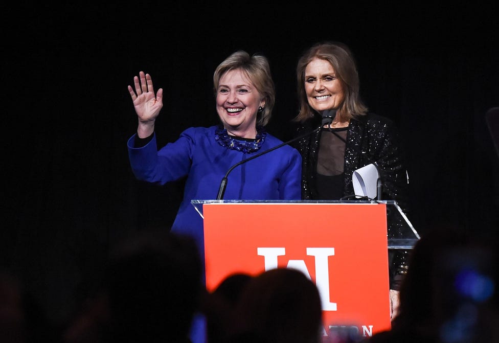 Hillary Clinton on Gloria Steinem: "One of the architects" of women's equality