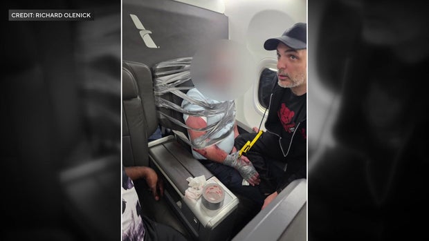 American Airlines passenger duct-taped to seat, plane diverted after mid-flight outburst