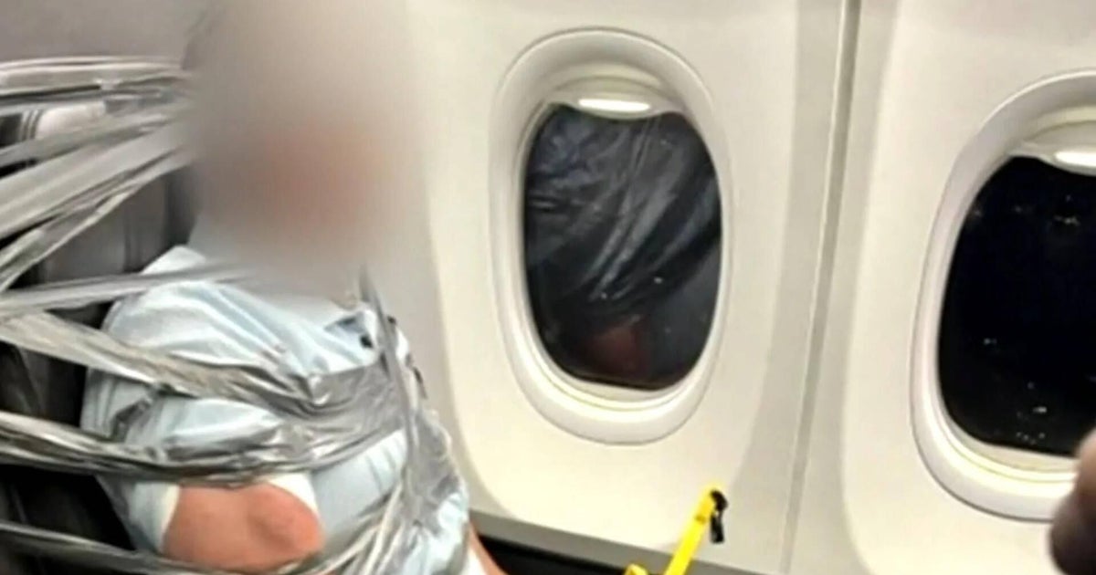 Passenger duct taped to seat after allegedly calling flight attendant racial slur
