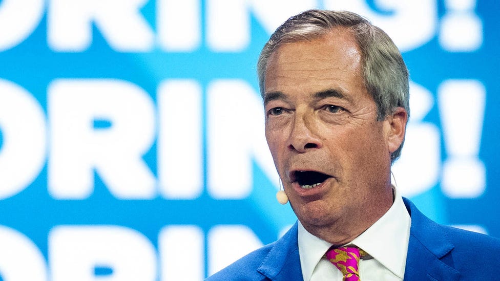 Nigel Farage's Reform U.K. accused of breaking foreign funding law after undercover investigation