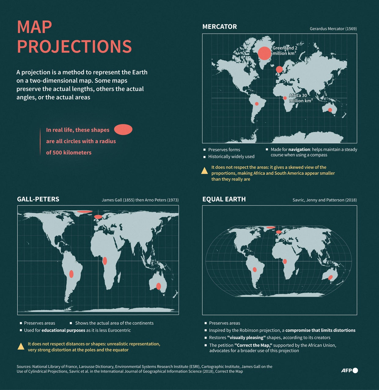 UN votes to endorse new map projection that shows Africa's size more ...