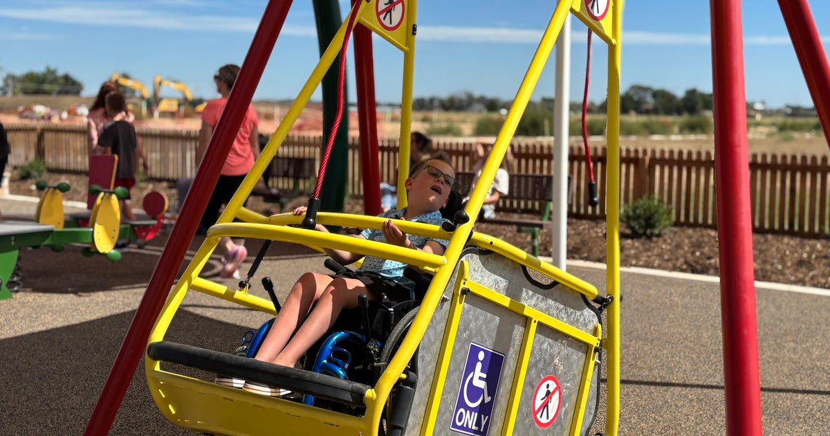 Northern Colorado town opens inclusive playground made possible with lemonade stand fundraisers